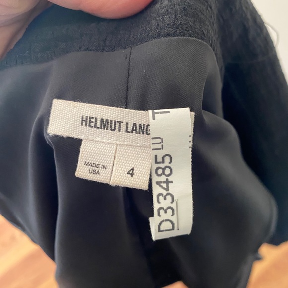 Helmet Lang Leather Blazer - Picture 4 of 5